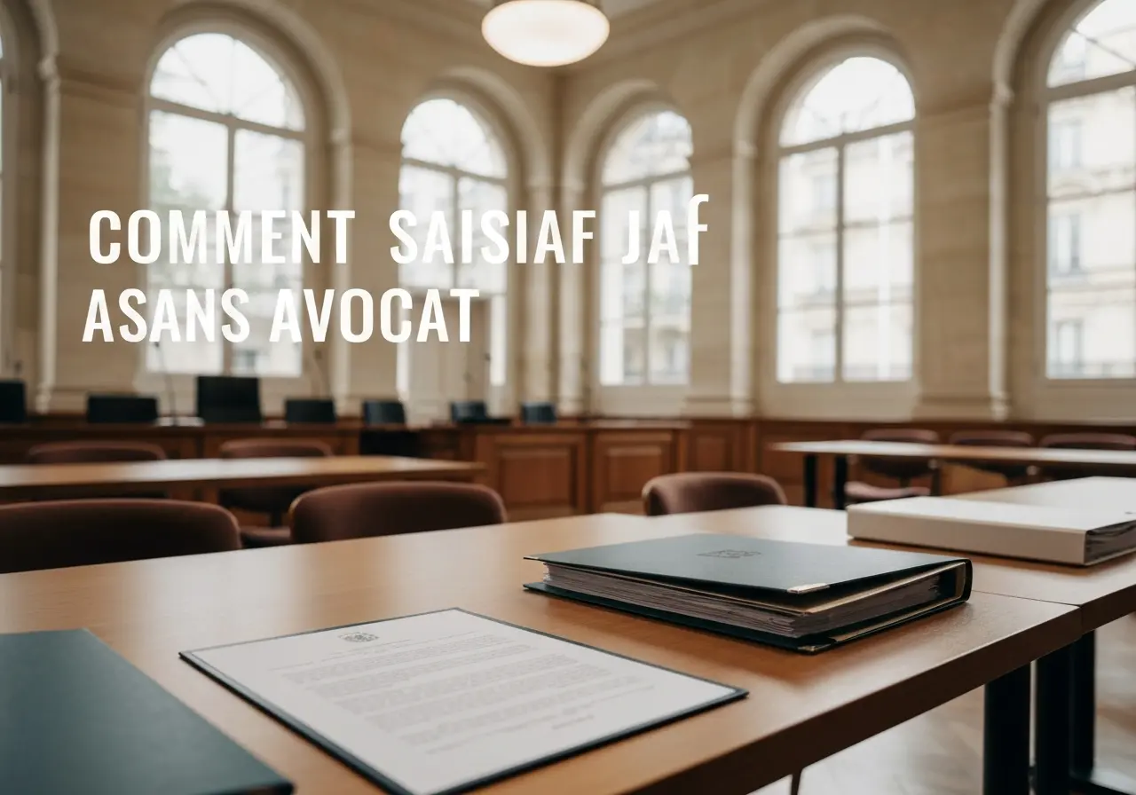 Comment saisir JAF sans avocat : guide pratique 2026