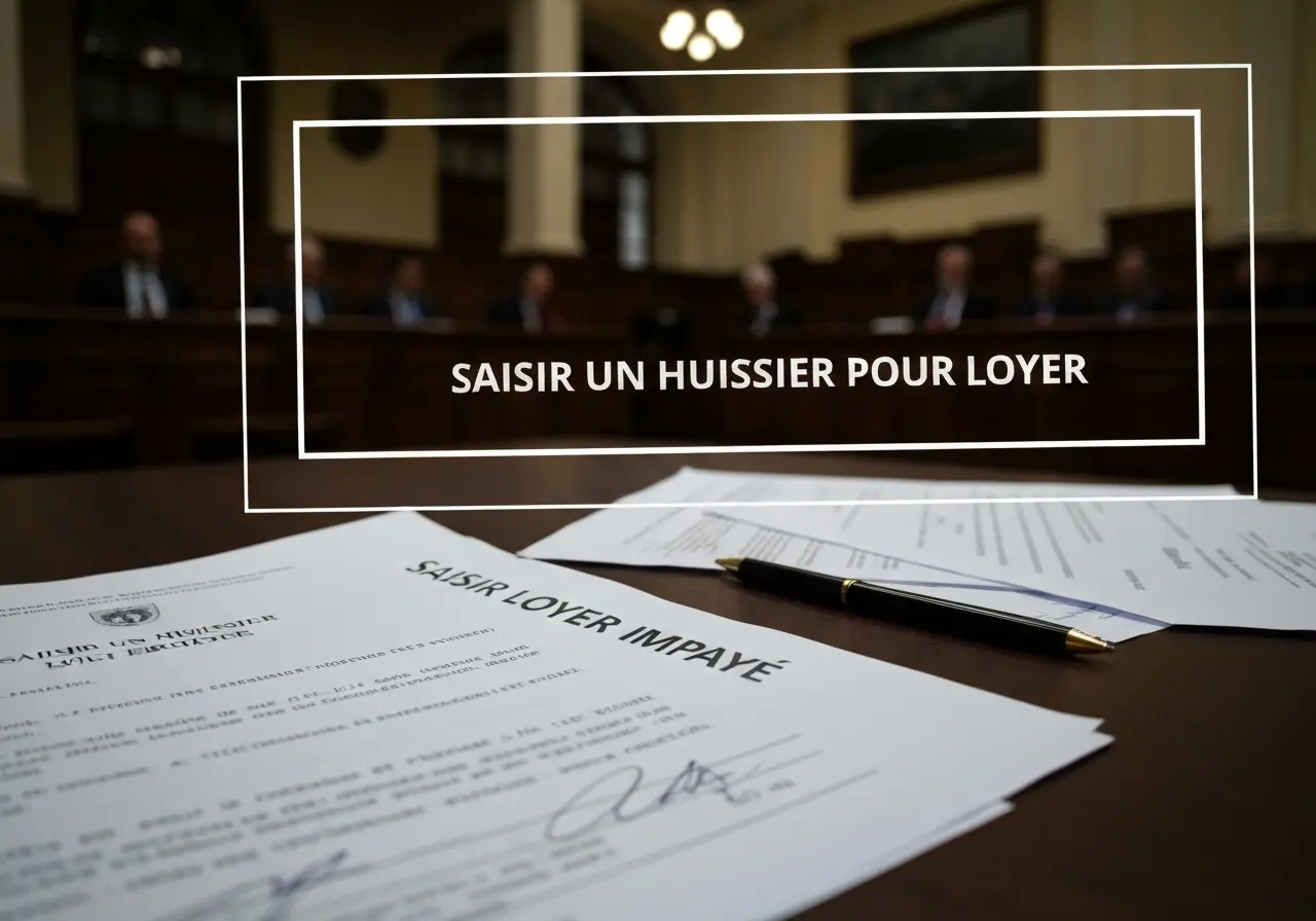 Saisir un huissier pour loyer impayé : procédure et délais 2026