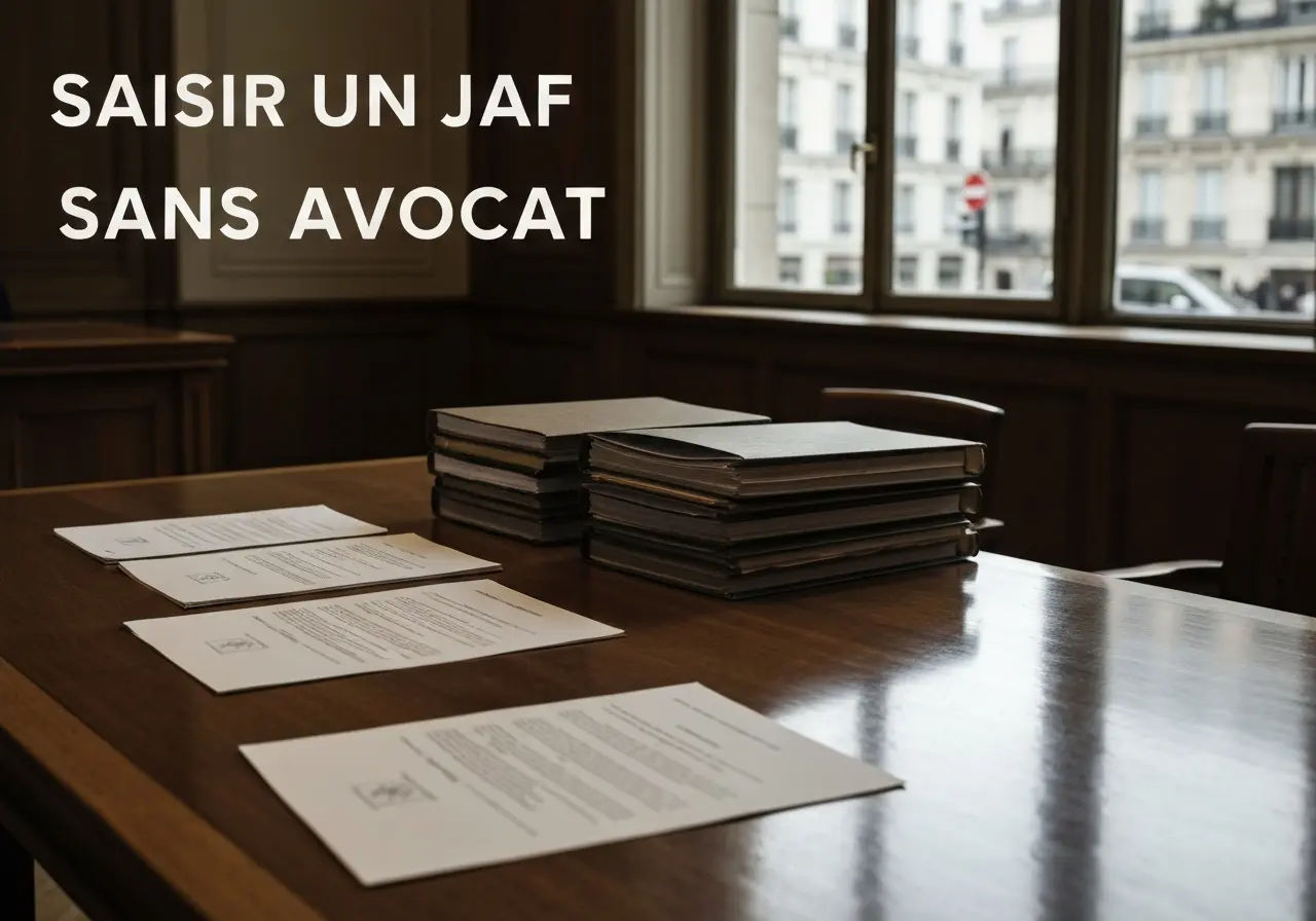 Saisir un JAF sans avocat : guide pratique 2026